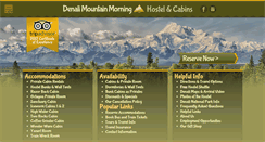 Desktop Screenshot of denalihostel.com